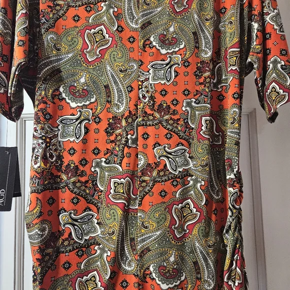 AGB Women's Paisley Top - - Picture 5 of 8